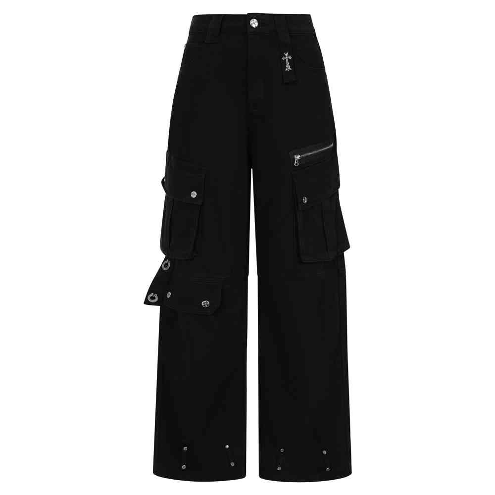 Banned - Everly Pantalon coupe standard - Noir